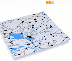 3d view of Međa