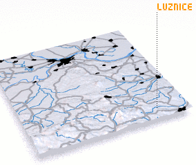 3d view of Lužnice