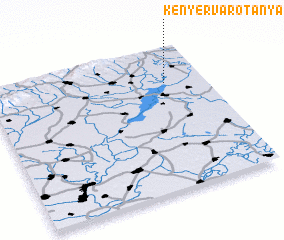 3d view of Kenyérvárótanya