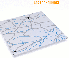 3d view of Łączna Kamionki