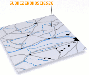 3d view of Słończewo Kościesze