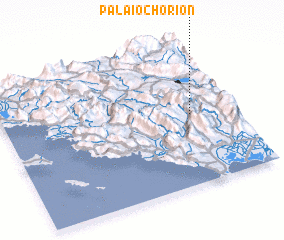 3d view of Palaiochórion