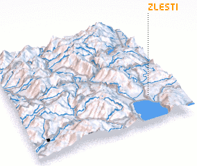 3d view of Zlesti