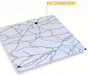 3d view of Beczków Górki