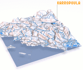 3d view of Karropoúla