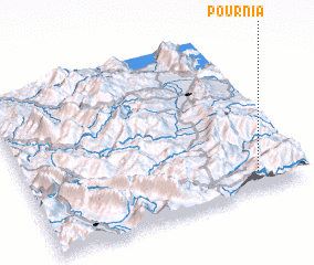 3d view of Pourniá