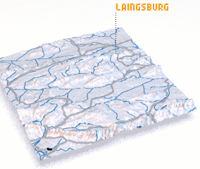 3d view of Laingsburg