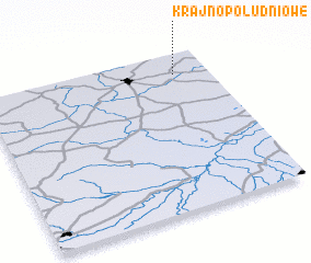 3d view of Krajno Południowe