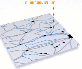 3d view of Głodowo Wielkie