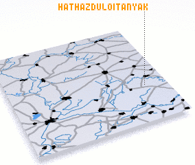 3d view of Hatházdůlői Tanyák