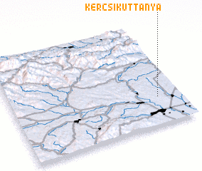 3d view of Kércsikúttanya