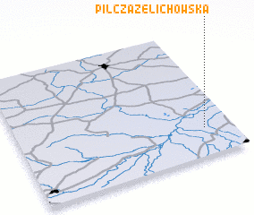 3d view of Pilcza Zelichowska