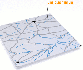 3d view of Wola Jachowa