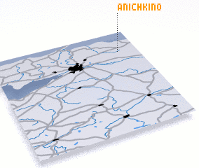 3d view of Anichkino