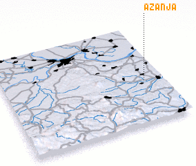 3d view of Azanja