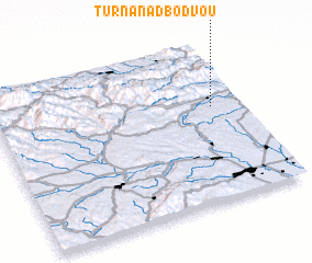 3d view of Turna nad Bodvou