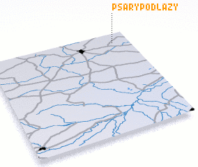 3d view of Psary Podłazy