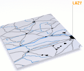 3d view of Łazy