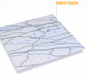 3d view of Korsträsk