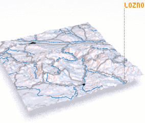 3d view of Lozno