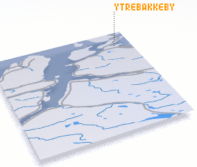 3d view of Ytre Bakkeby