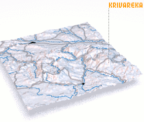 3d view of Kriva Reka