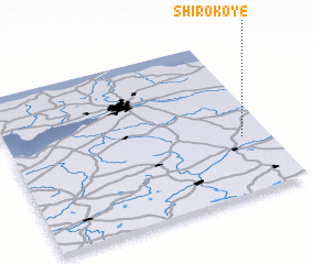 3d view of Shirokoye