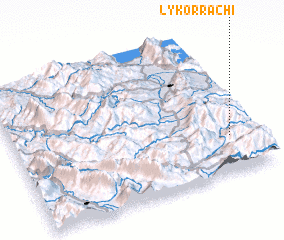 3d view of Lykórrachi