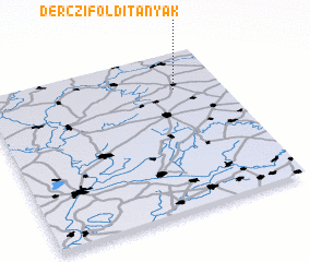 3d view of Dérczifölditanyák