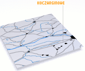 3d view of Koczargi Nowe