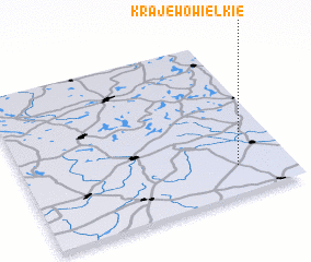 3d view of Krajewo Wielkie