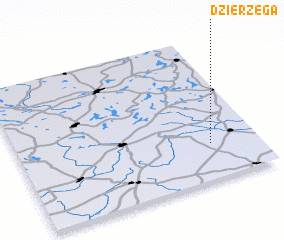 3d view of Dzierzęga