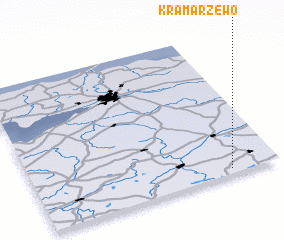 3d view of Kramarzewo