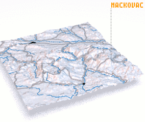 3d view of Mačkovac