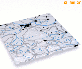 3d view of Glibovac