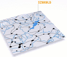 3d view of Szakáld