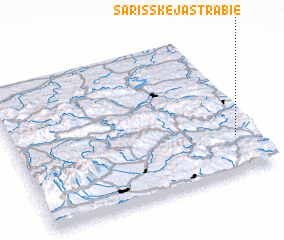 3d view of Šarišské Jastrabie