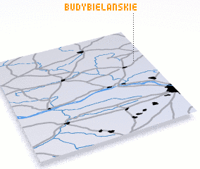 3d view of Budy Bielańskie