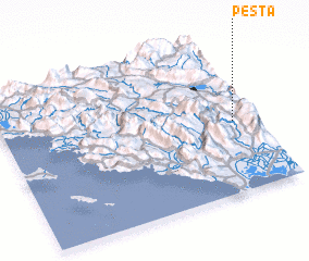 3d view of Pestá