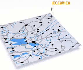 3d view of Iecea Mică