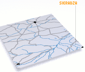 3d view of Sieradza