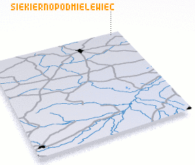 3d view of Siekierno Podmielewiec