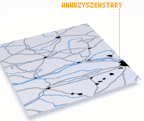 3d view of Wawrzyszew Stary