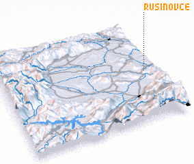 3d view of Rusinovce