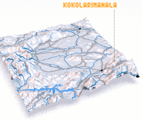 3d view of Kokolari Mahala