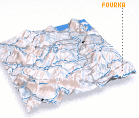 3d view of Foúrka