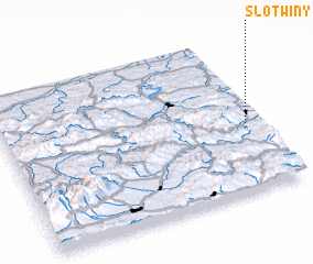 3d view of Słotwiny