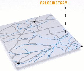 3d view of Falęcin Stary