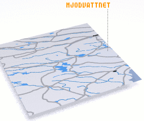 3d view of Mjödvattnet