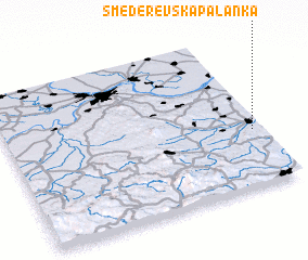 3d view of Smederevska Palanka